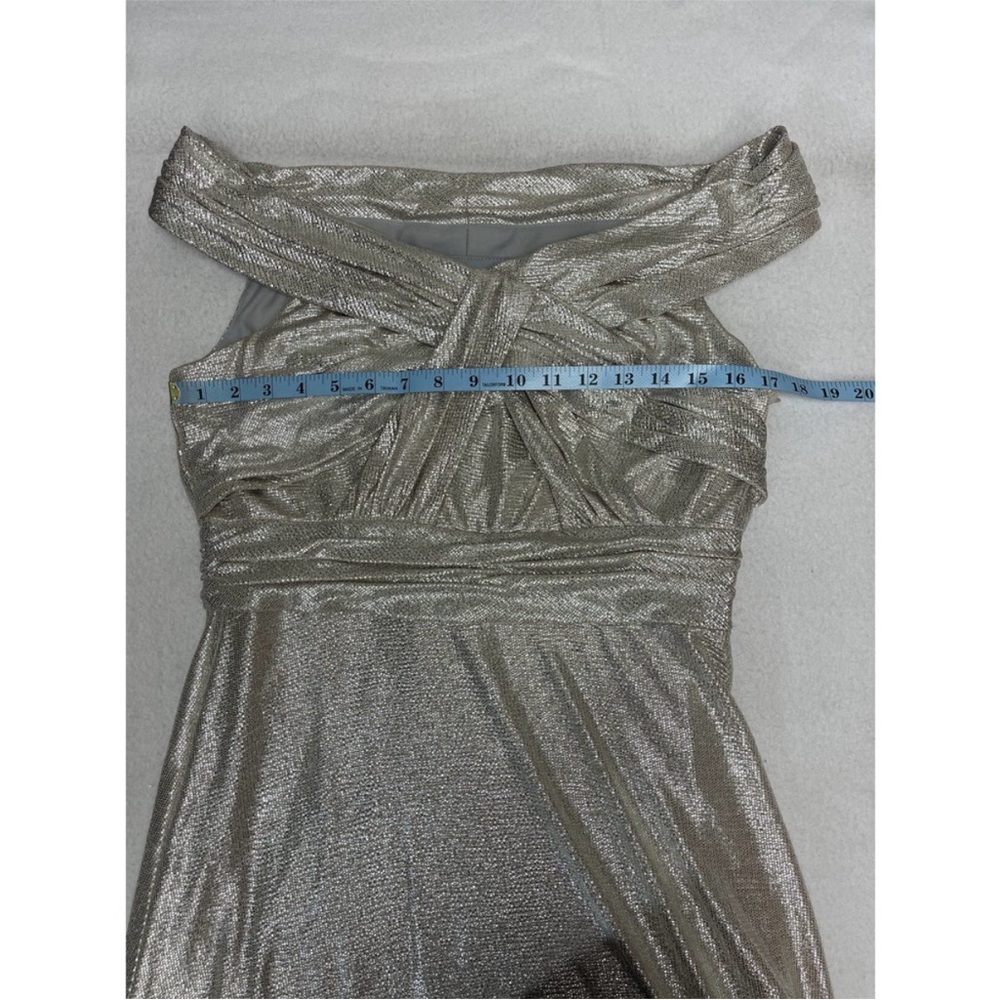 Lauren Ralph Lauren Metallic Gown - Picture 3 of 5